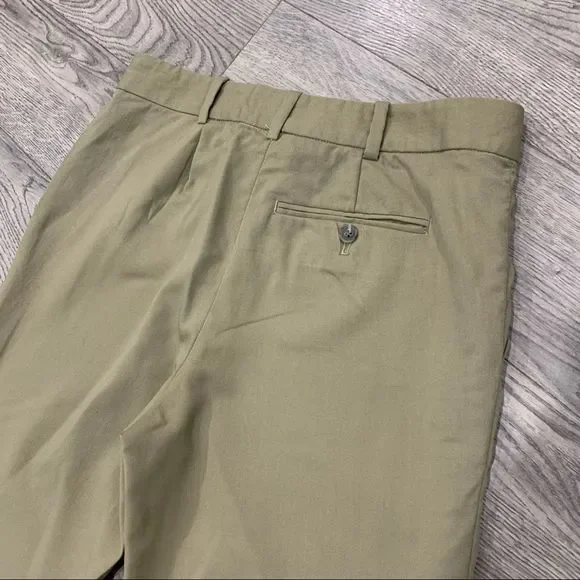 Ralph Lauren 100% Wool Pants Tan Slacks Women’s Size Medium - Picture 5 of 9